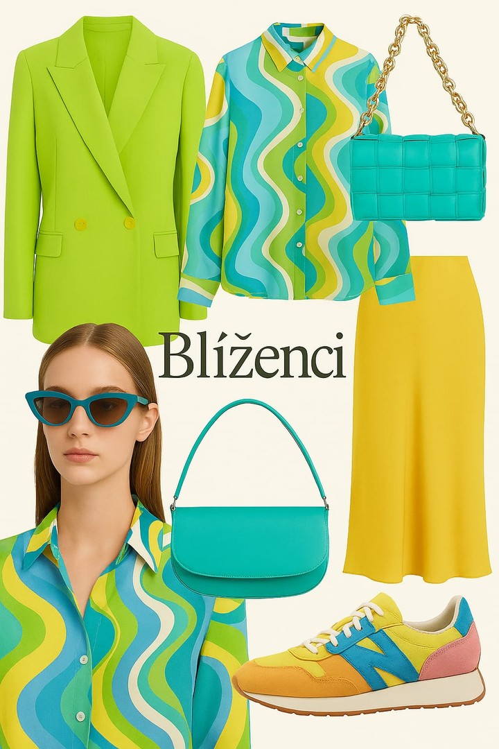 Móda podľa zverokruhu - Blíženci